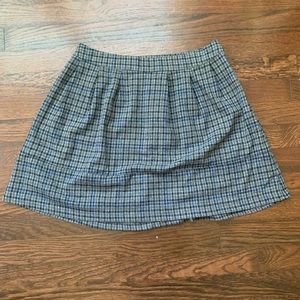 xhilaration plaid schoolgirl skirt medium